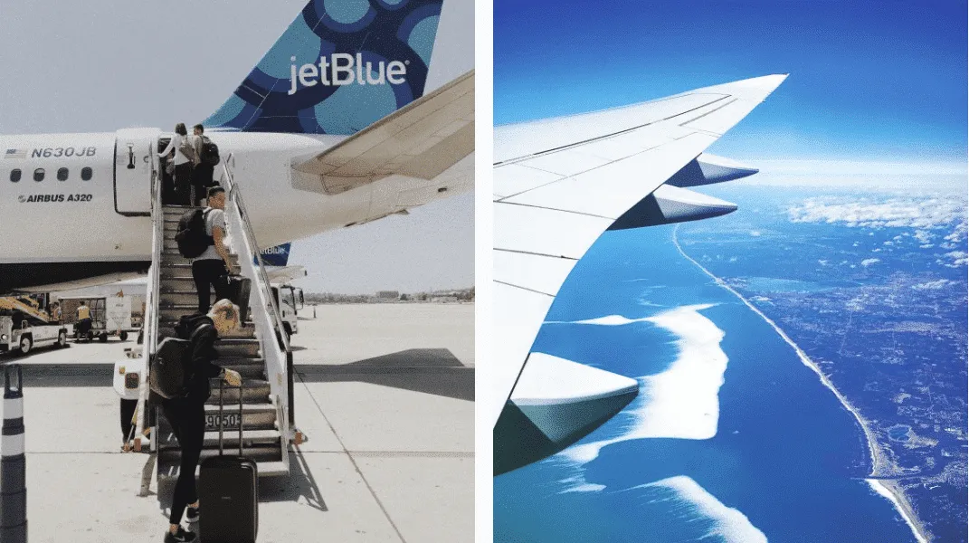 jetblue ჰაერში