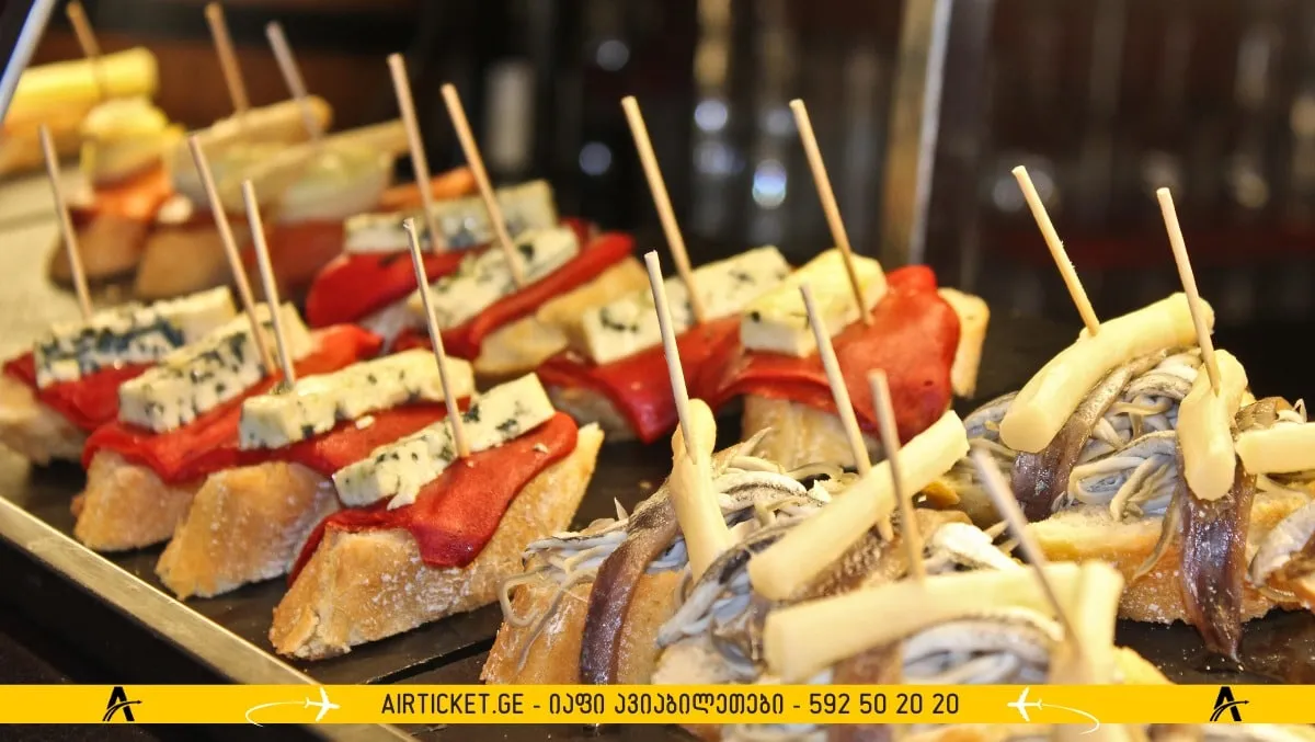 ესპანეთი კულინარია ტაპას