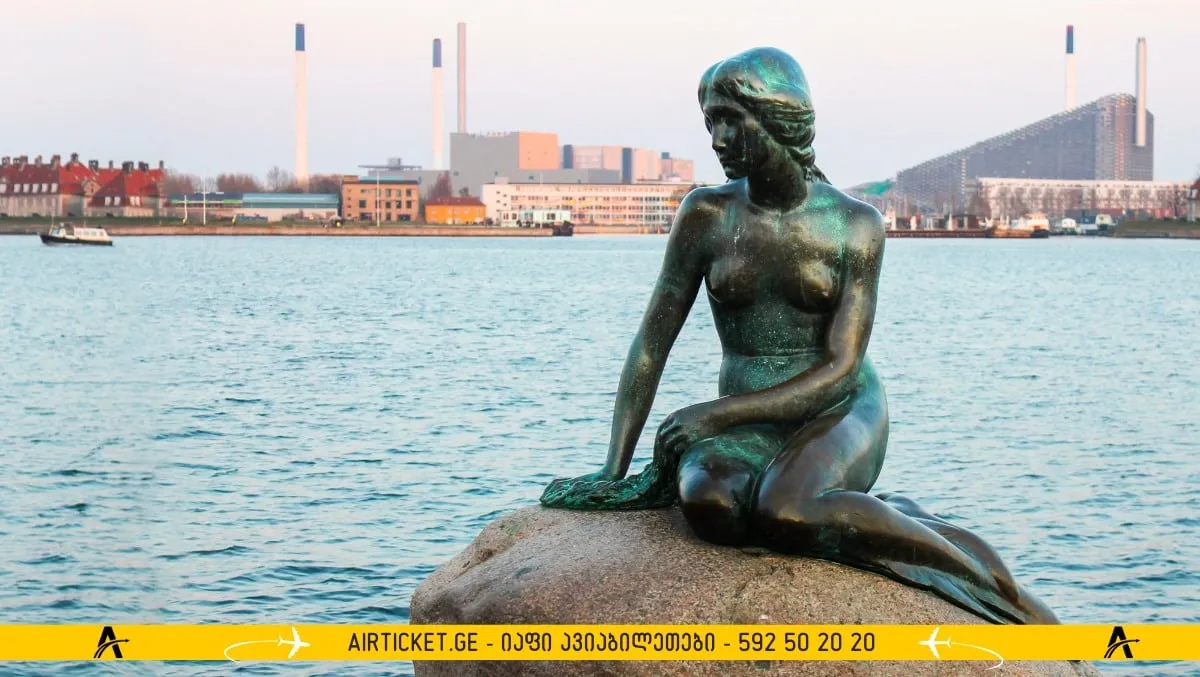 ქალთევზას ქანდაკება კოპენჰაგენში